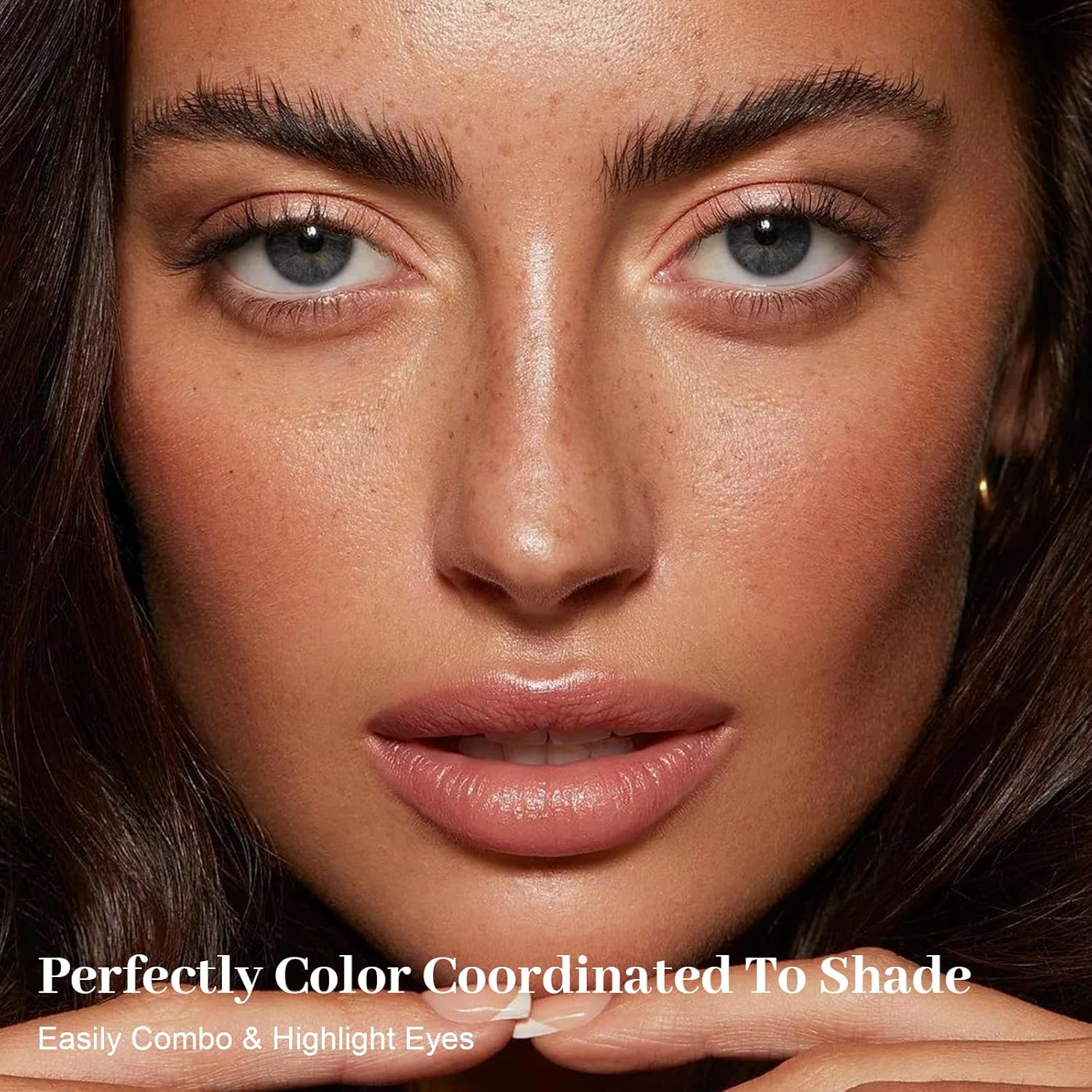 Nudes 2 Series Mini Eyeshadow Palette, Velvety Matte&Satin Finish, 6 Nude Taupe & Brown Neutral Eye Shadows, Travel Friendly Size, Vegan, Cruelty -free - Image 5