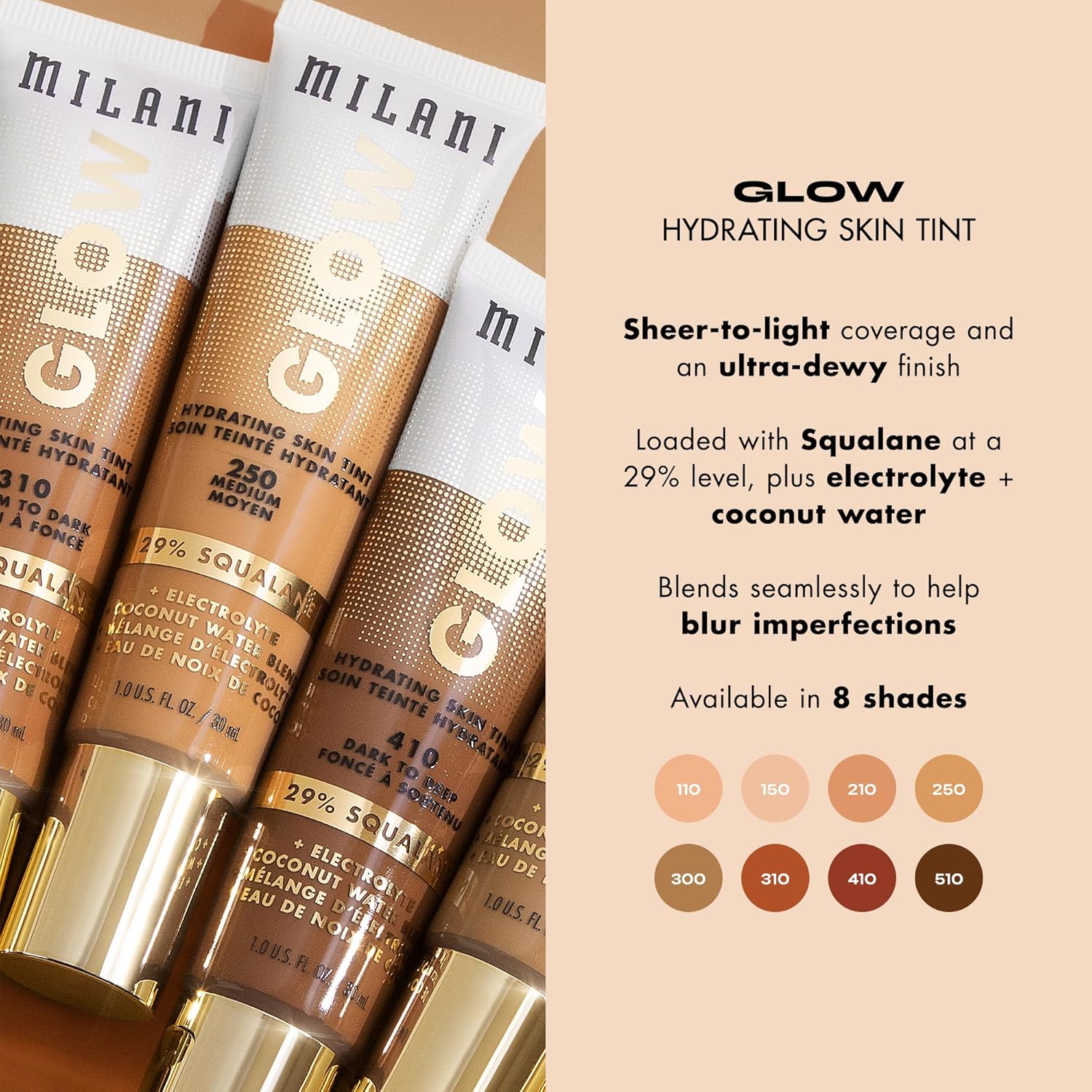 Milani Glow Hydrating Skin Tint - Image 6