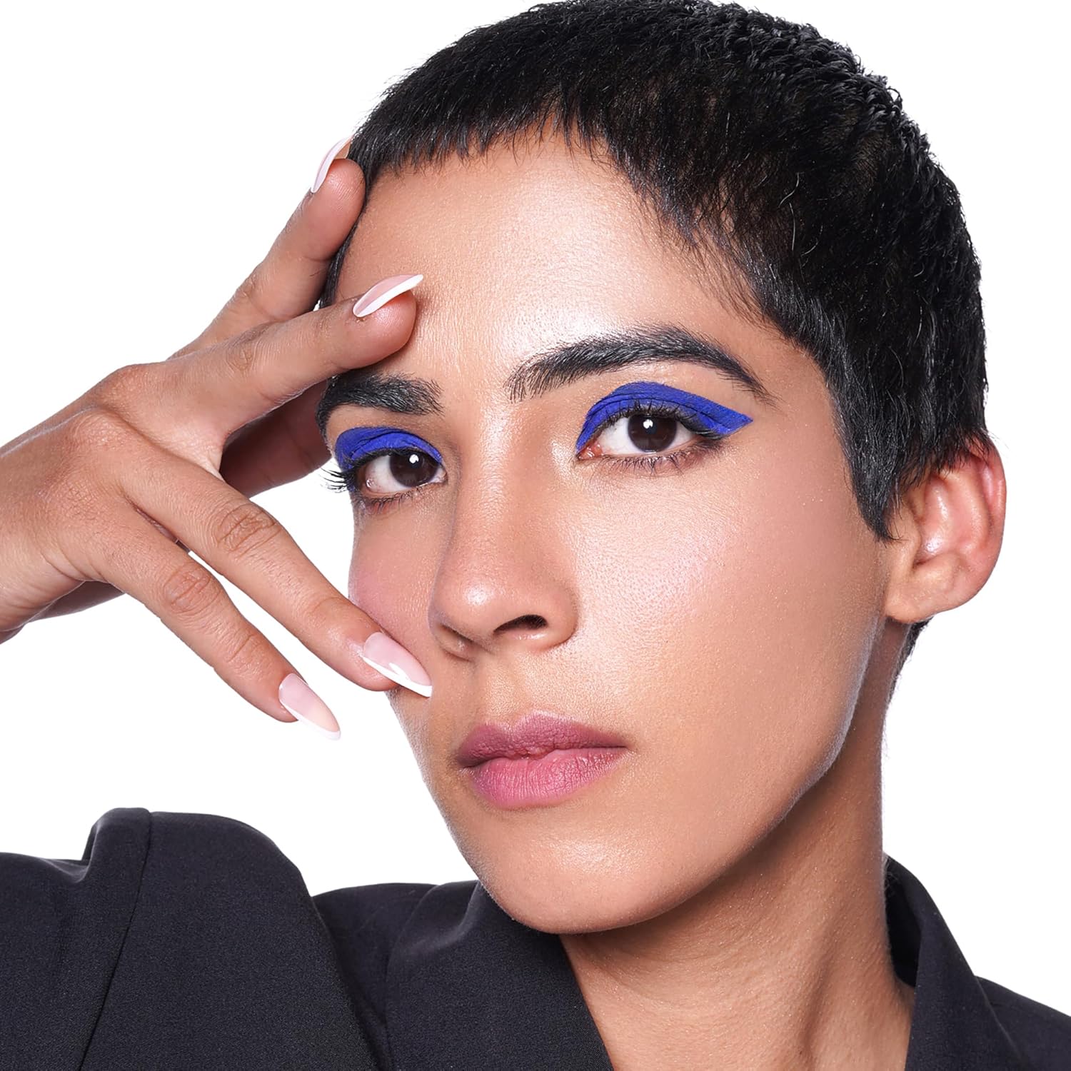 Ultimate Eye Liner - Innovative Applicator - Long-Lasting Formula - Liquid Eyeliner Waterproof and Sweat-Proof - 003 Matte Blue - 0.08 oz - Image 2