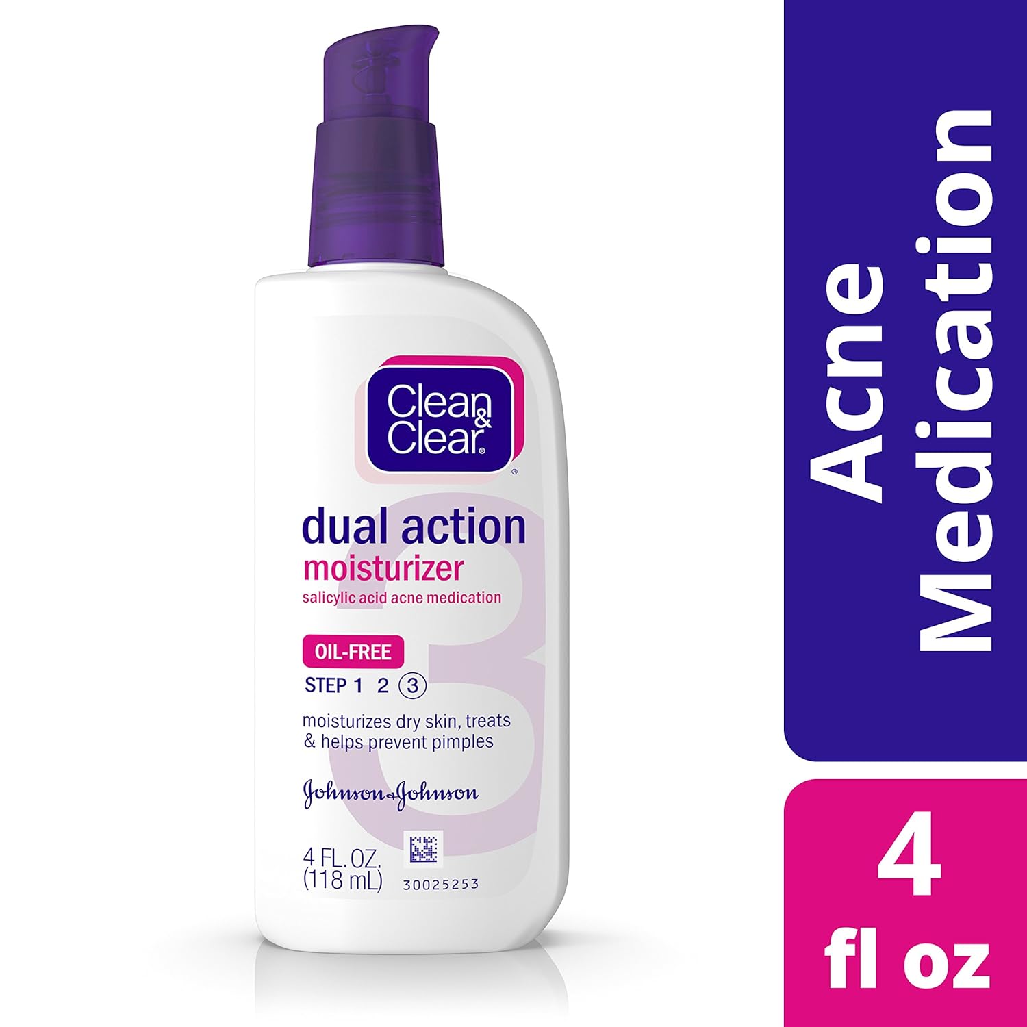 Clean & Clear Essentials Dual Action Facial Moisturizer with Salicylic Acid Acne Medication to Treat Acne and Prevent Pimples, Oil Free Face Moisturizer Cream for Acne-Prone Skin, 4 oz - Image 12