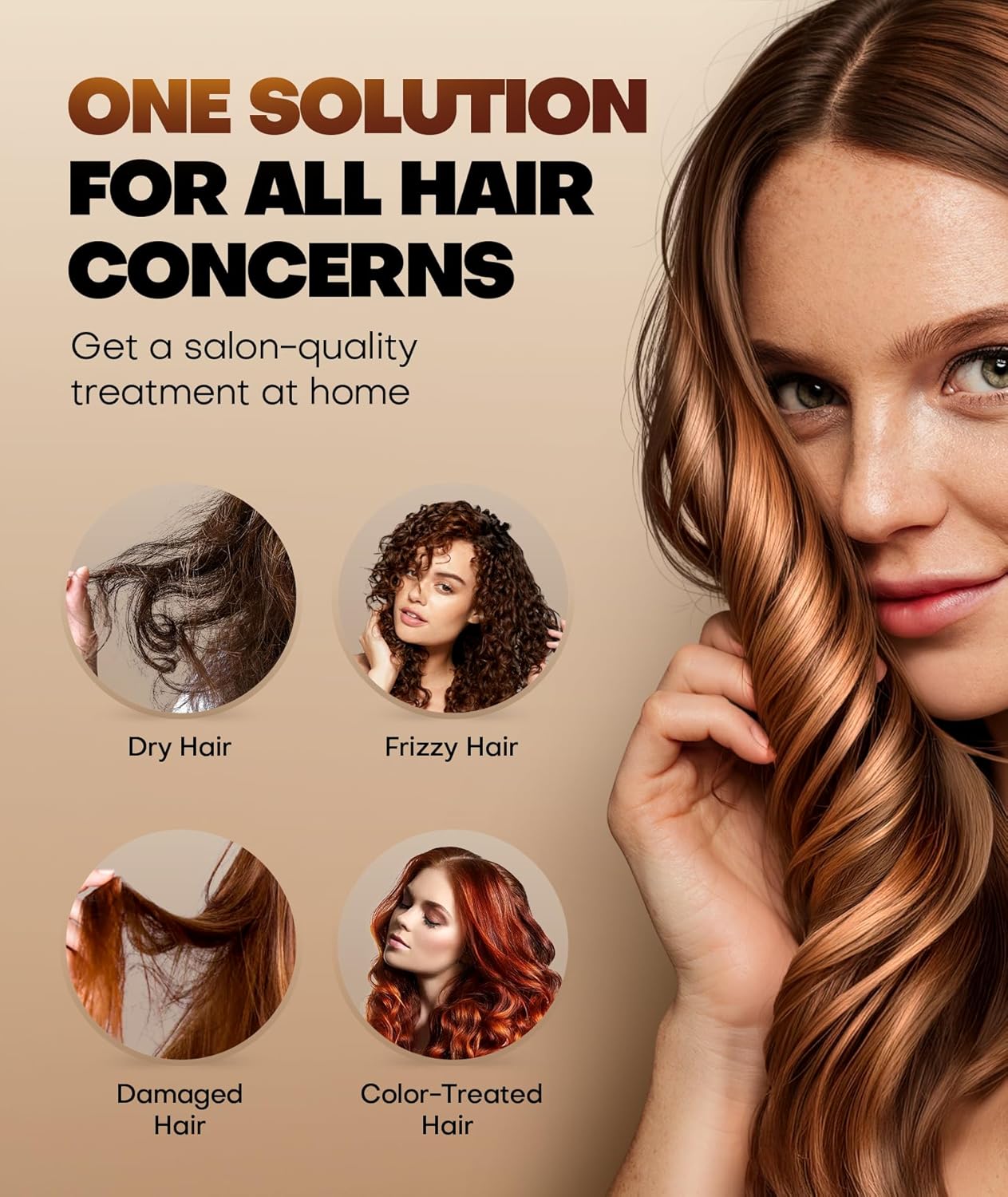 Karsell Collagen Hair Mask for Deep Conditioning, Keratin Hair Treatment with 4 Hydrolyzed Proteins, Moroccan & Avocado Oils Conditioner for Nourish, Calendula Gentian Extracts Care Dry & Damaged Hair - Image 5