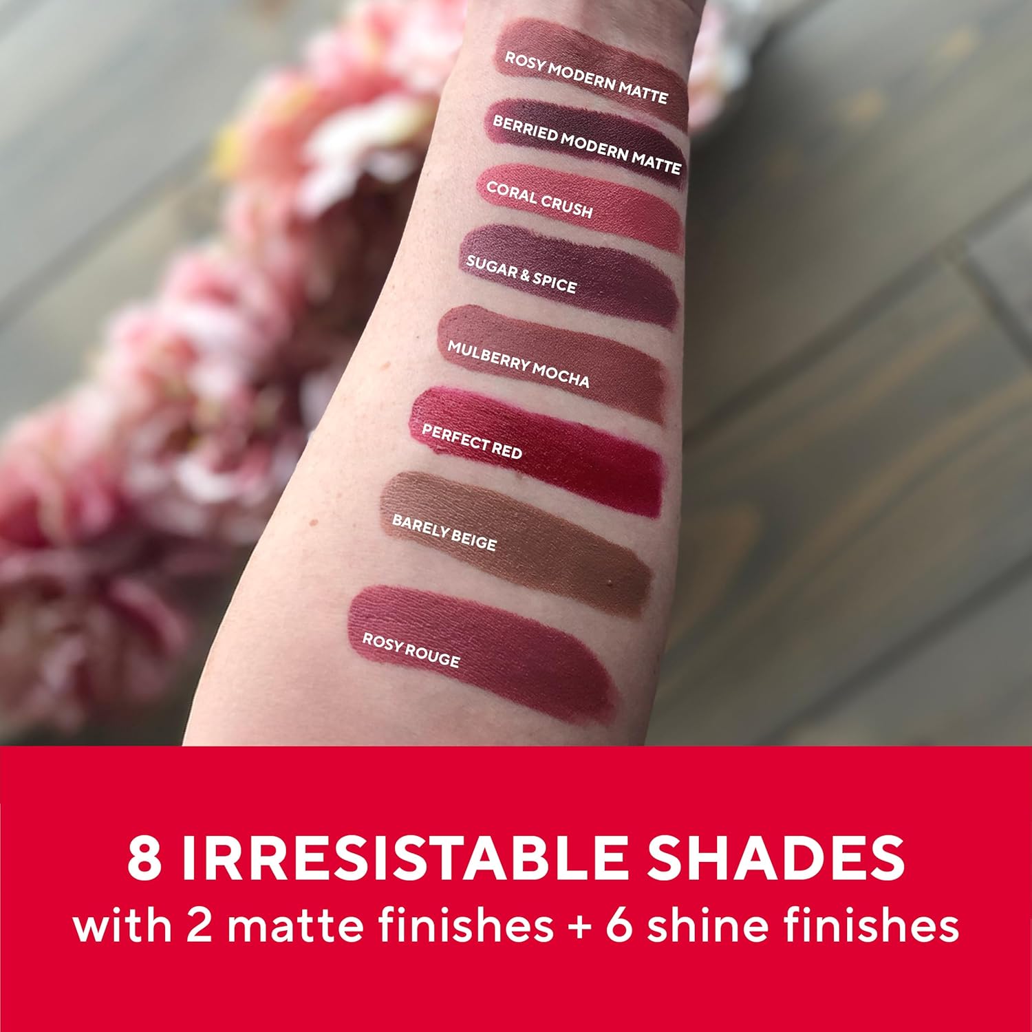 Mirabella Sealed with a Kiss Lipstick for Women - Smudge Proof Lip Stick, Long Lasting Satin Lipstick with No Bleed Hydrating Formula - Lanolin & Vitamin E Infused (Barely Beige) - Image 5