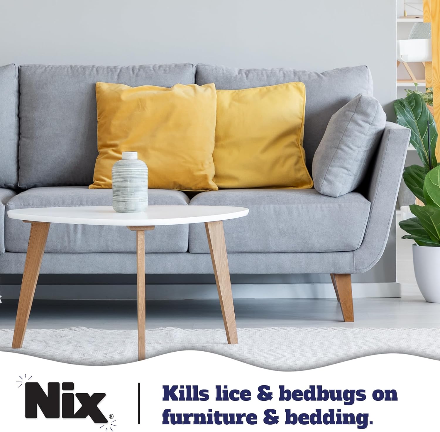 Nix Lice & Bedbug Killing Spray for Home, Bedding & Furniture, 5 fl oz - Image 4