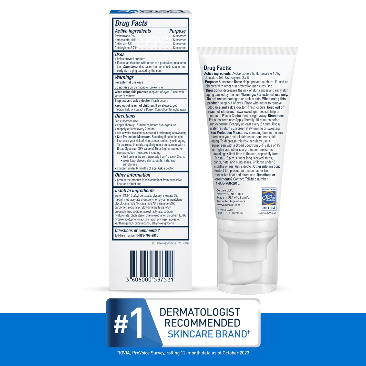 CeraVe Ultra-Light Moisturizing Lotion With SPF 30, Daily Face Moisturizer with SPF, Formulated with Hyaluronic Acid & Ceramides, Broad Spectrum SPF, Oil Free, Matte Finish, 1.7 Ounce - Image 9