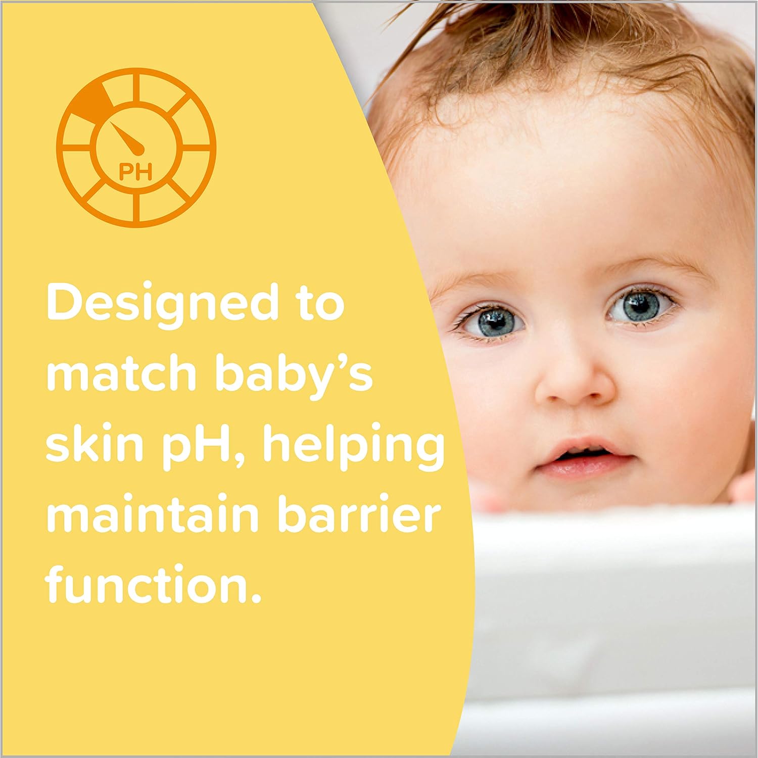 Johnson's Head-To-Toe Gentle Baby Body Wash & Shampoo, Tear-Free, Sulfate-Free & Hypoallergenic Bath Wash & Shampoo for Baby's Sensitive Skin & Hair, Washes Away 99.9% Of Germs 16.9 fl. oz (Pack of 3) - Image 5