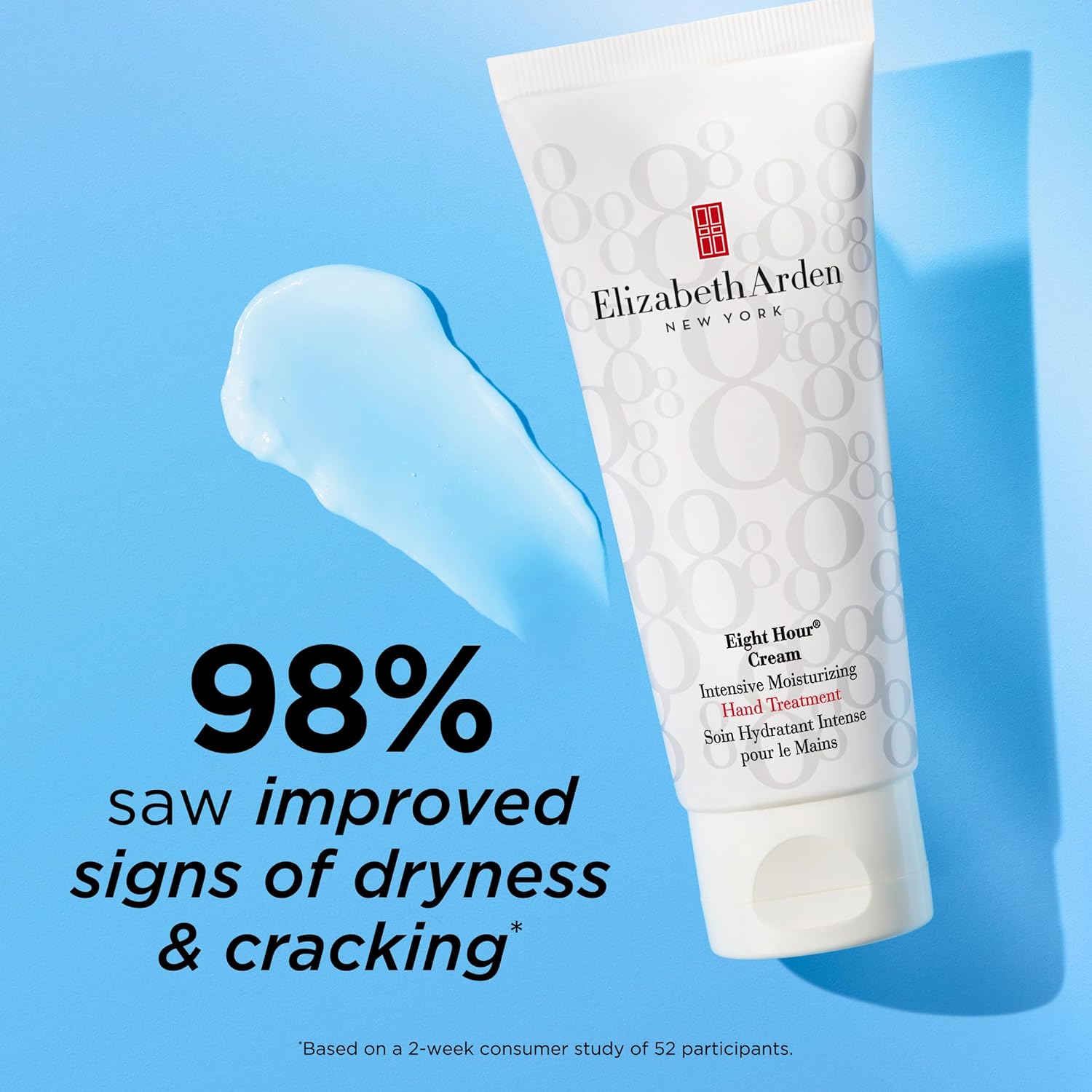 Elizabeth Arden Eight Hour Cream Intensive Moisturizing Hand Treatment, Dry Skin Lotion - Image 3