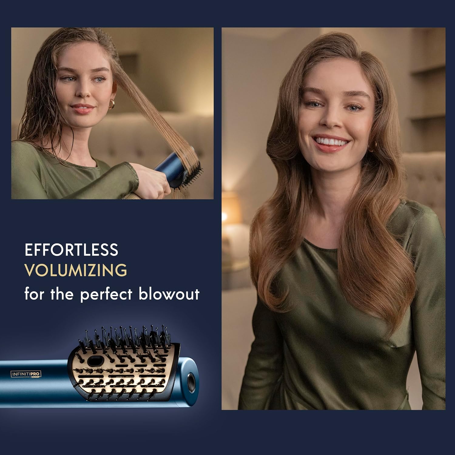 DigitalAIRE Hair Dryer | Drying Wand, Straightener, Styler, All in One | Powerful, Fast Blow Dryer with High Performance Straightening Brush, Volumizing Brush, and Styling Pick - Image 5