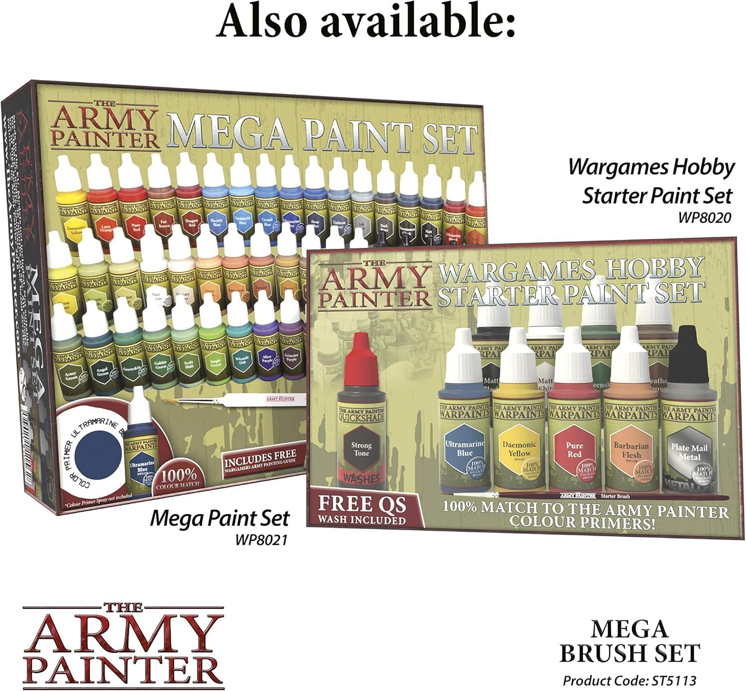 The Army Painter, Wargames Mega Brush Set, 10 Miniature Paint Brushes, Incl. Free Masterclass Kolinsky Sable Hair and Detail Paint Brush with Fine Tip - for Miniature Painting, DND & Warhammer - Image 6