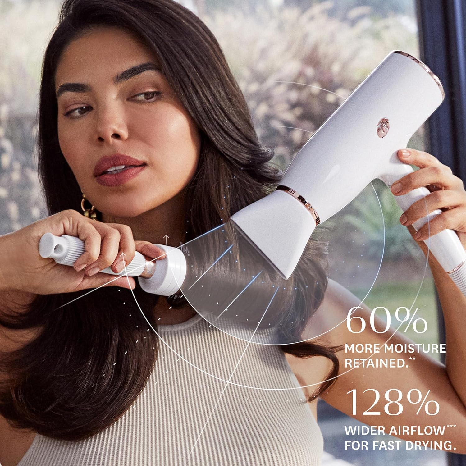 T3 AireLuxe Digital Ionic Professional Blow Hair Dryer, Fast Drying, Lightweight and Ergonomic, Volume Boosting, Frizz Smoothing, Multiple Heat and Speed Combinations - Image 3