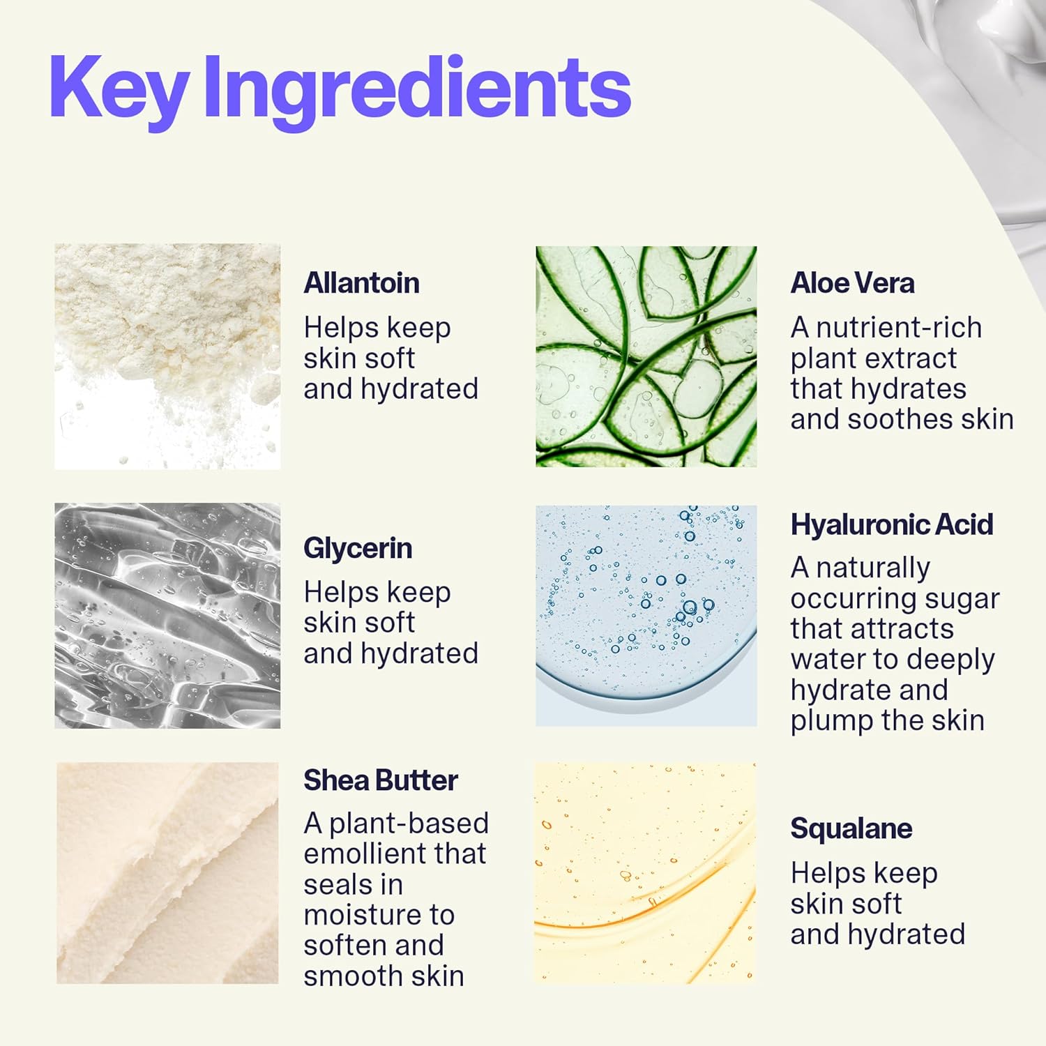 Curology Cream Moisturizer, Rich Hydrating Face Lotion for Dry Skin, with Shea Butter and Hyaluronic Acid, 1.7 fl oz - Image 3