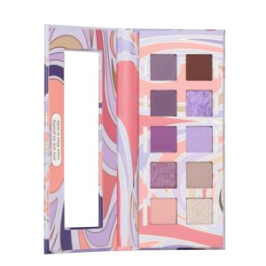 Pacifica Eyeshadow Palette – Purple Nudes Mineral Eyeshadow, Wearable Purple Tones with Matte, Shimmer & Metallic, Cocoa Butter Infused, Talc-Free, Vegan & Cruelty-Free, 0.24 oz (10 Shades)