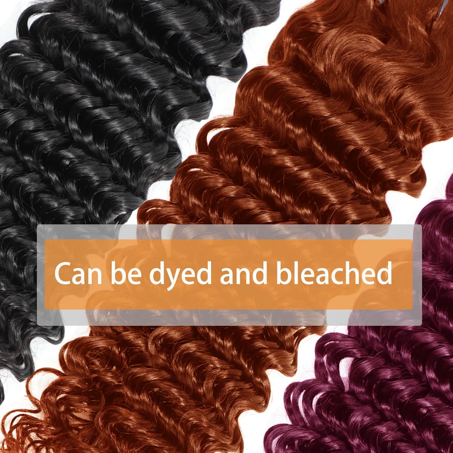 Deep Wave Bundles Human Hair 16 18 20 Inch Deep Curly Bundles 12A Grade 100% Unprocessed Brazilian Virgin Hair Wet and Wavy Bundles Double Weft Natural Black Color - Image 6