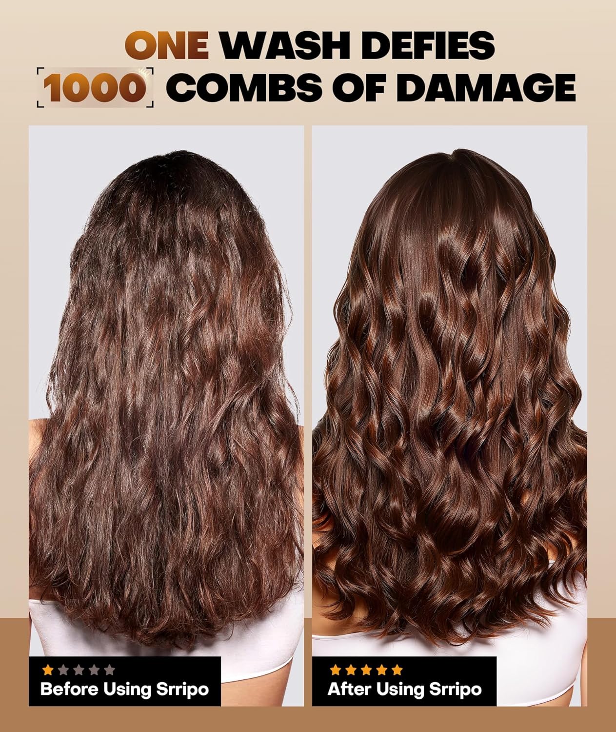 Karsell Collagen Hair Mask for Deep Conditioning, Keratin Hair Treatment with 4 Hydrolyzed Proteins, Moroccan & Avocado Oils Conditioner for Nourish, Calendula Gentian Extracts Care Dry & Damaged Hair - Image 2