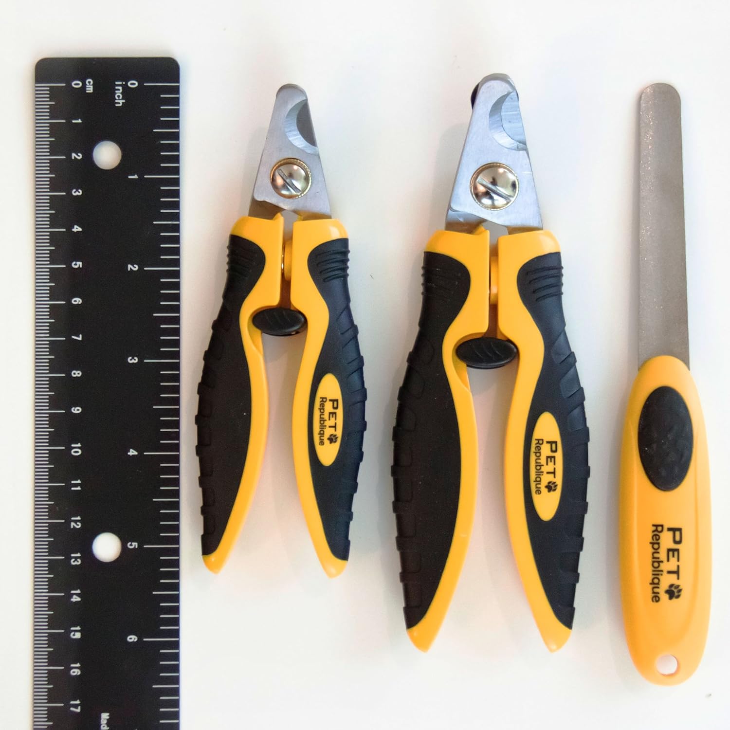 Pet Republique Dog Nail Clippers - Puppy, Large Bird Claws Nails Trimmer Tool – Sharp and Durable Angled Blades with Protective Guard - Size Large with Filer - Image 4