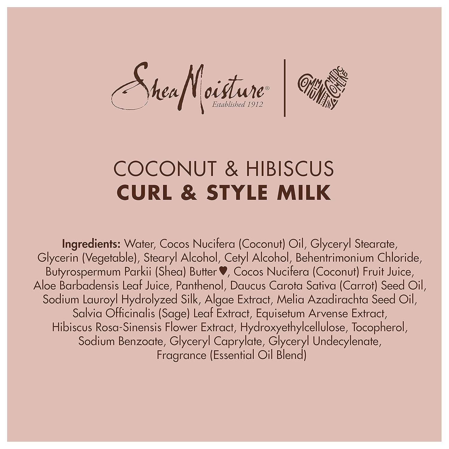 SheaMoisture Coconut Hibiscus Curl Styling Milk 8 oz for Thick Defined Curls - Image 17