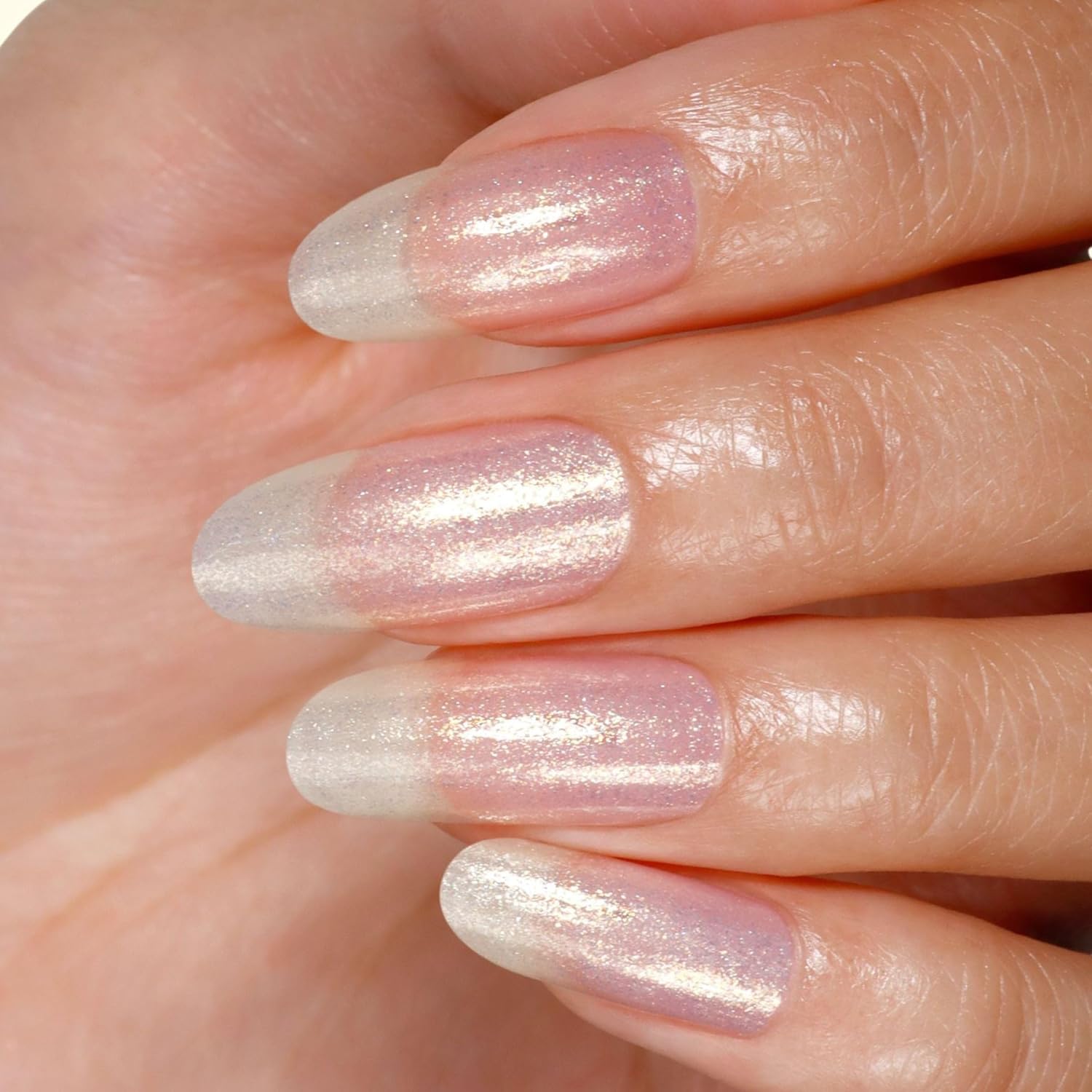 LONDONTOWN Shimmer Nail Highlighter - Multi-Dimensional Iridescent Finish Nail Polish Treatment, Vegan Cruelty Free, Shimmery Gold Soft Pink, Sunkissed - .40fl oz - Image 4