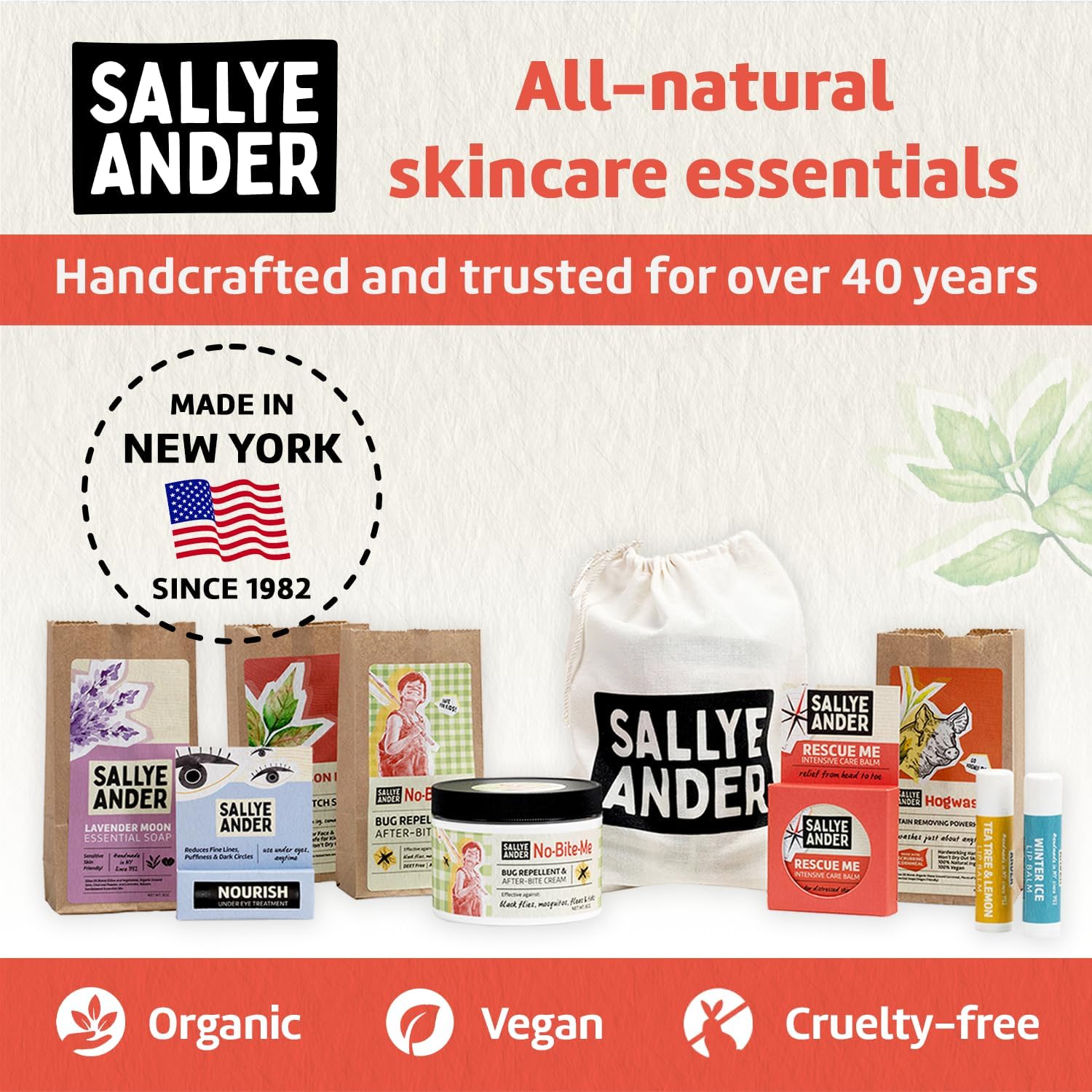 SALLYEANDER No Bite Me All-Natural Bug & Insect Repellent - Anti Itch Cream - 2 oz - Safe for Kids and Infants - Repels Mosquitoes, Black Flies, Fleas, and Ticks - Image 8