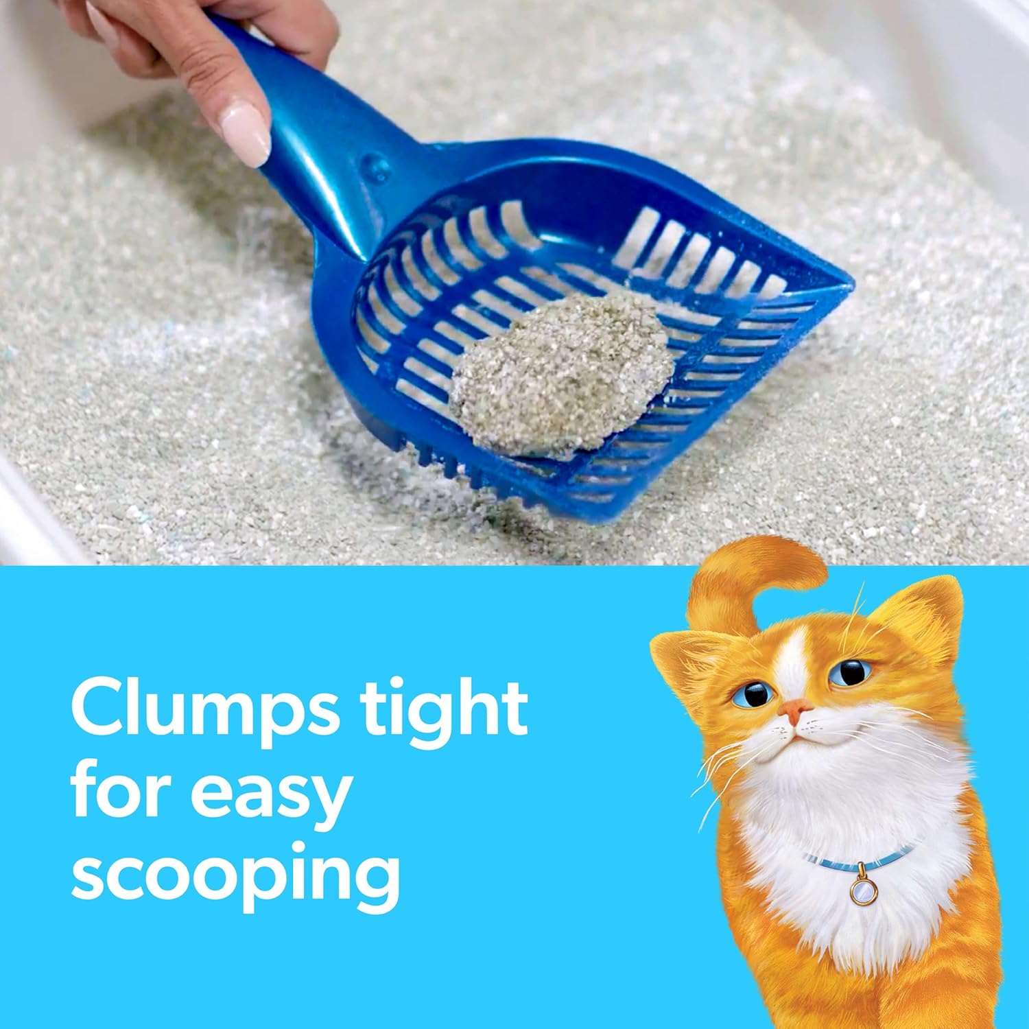 Fresh Step Simply Unscented Clumping Litter, Fresh Step Unscented Cat Litter With Activated Charcoal Technology, 14 lb. Box - Image 11