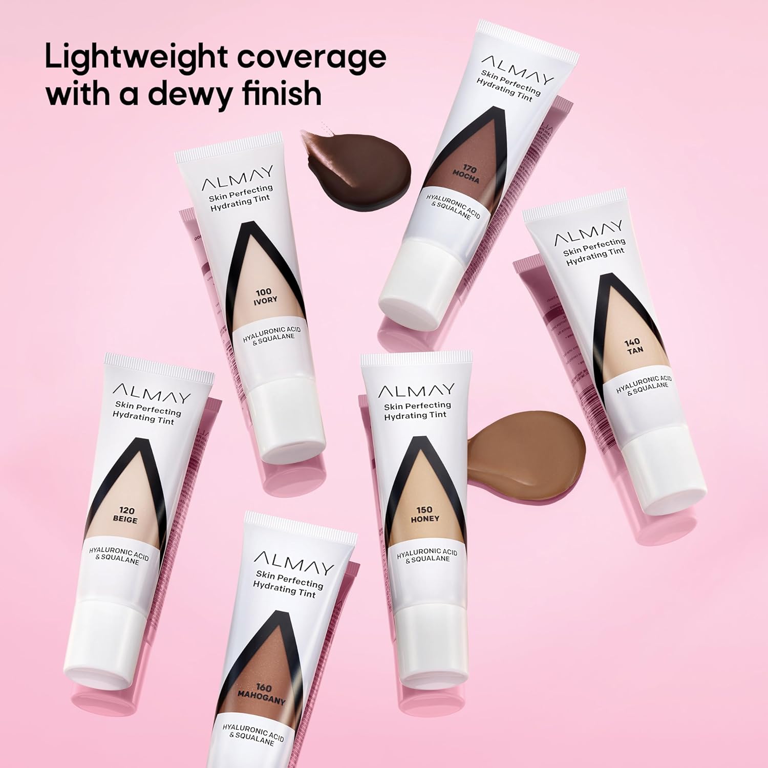Almay Hydrating Liquid Foundation Tint, Lightweight with Light Coverage, Naturally Dewy Finish, Hypoallergenic, Dermatologist TestedFragrance Free, 110 Buff, 0.94 fl oz. - Image 5