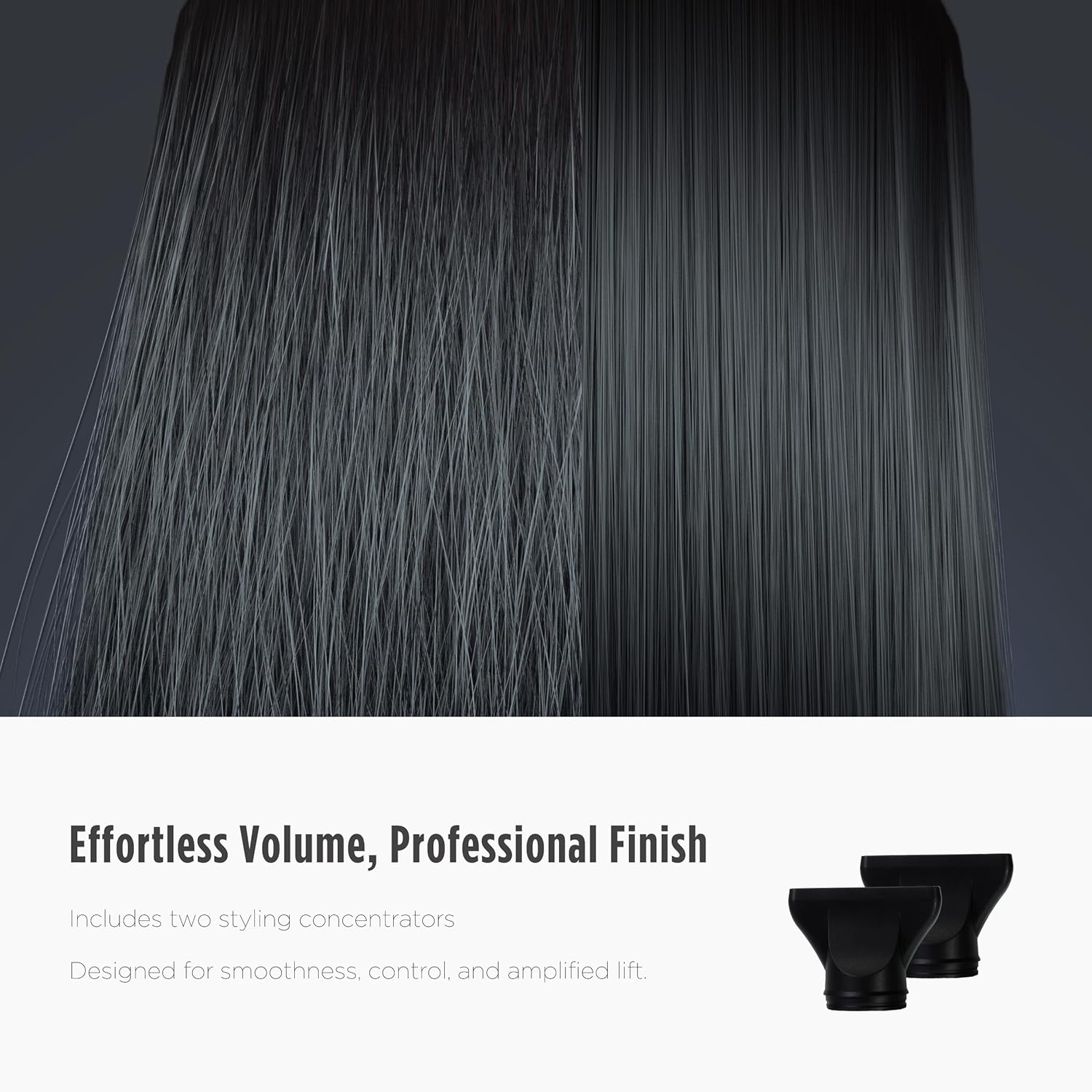 Sedu Icon Hair Dryer | Professional Ionic Technology | Ultra-Lightweight & Powerful 1875W | Reduces Frizz, Enhances Shine | Includes 2 Concentrator Nozzles & Diffuser - Image 2