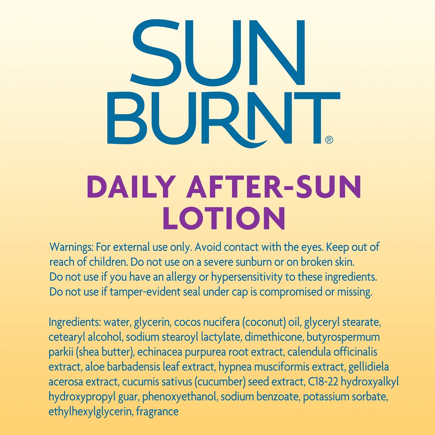 Sunburnt Advanced After-Sun Lotion, 6 Ounce - Image 3