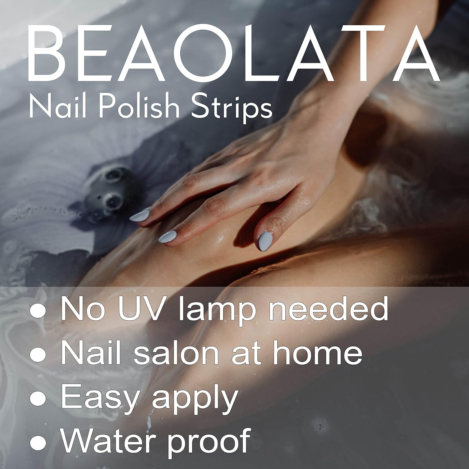 Nail Polish Strips - 44 Wraps, Stickers, Gel Strips, Easy Apply & Remove, Long Lasting, Salon Quality (Nude Pink) - Image 5