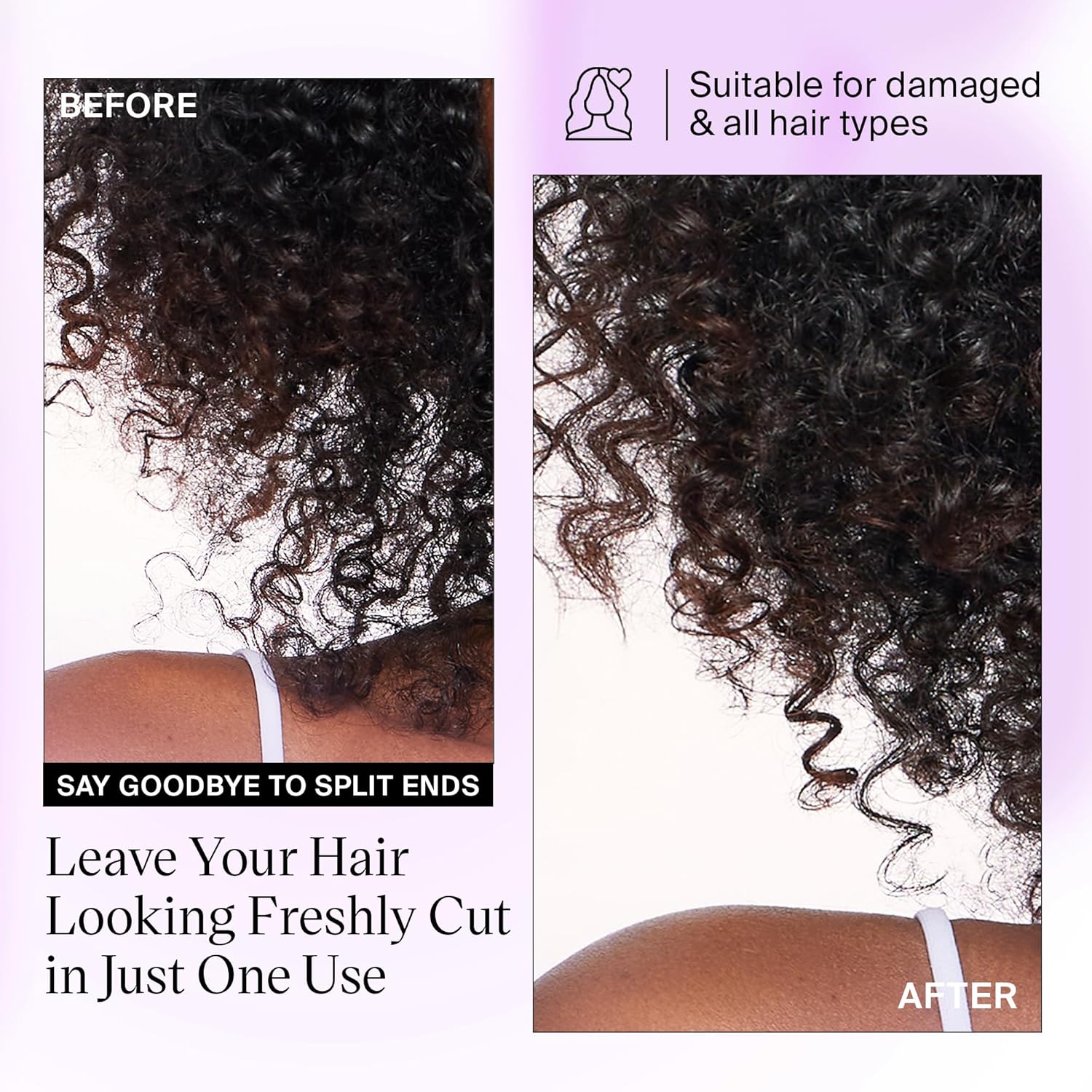 Eva NYC Mane Magic 10-in-1 Split End Mender Hair Treatment, 4 Fl Oz, Repairs ends for healthier, stronger & Damaged hair, GMO, Cruelty-Free - Image 4