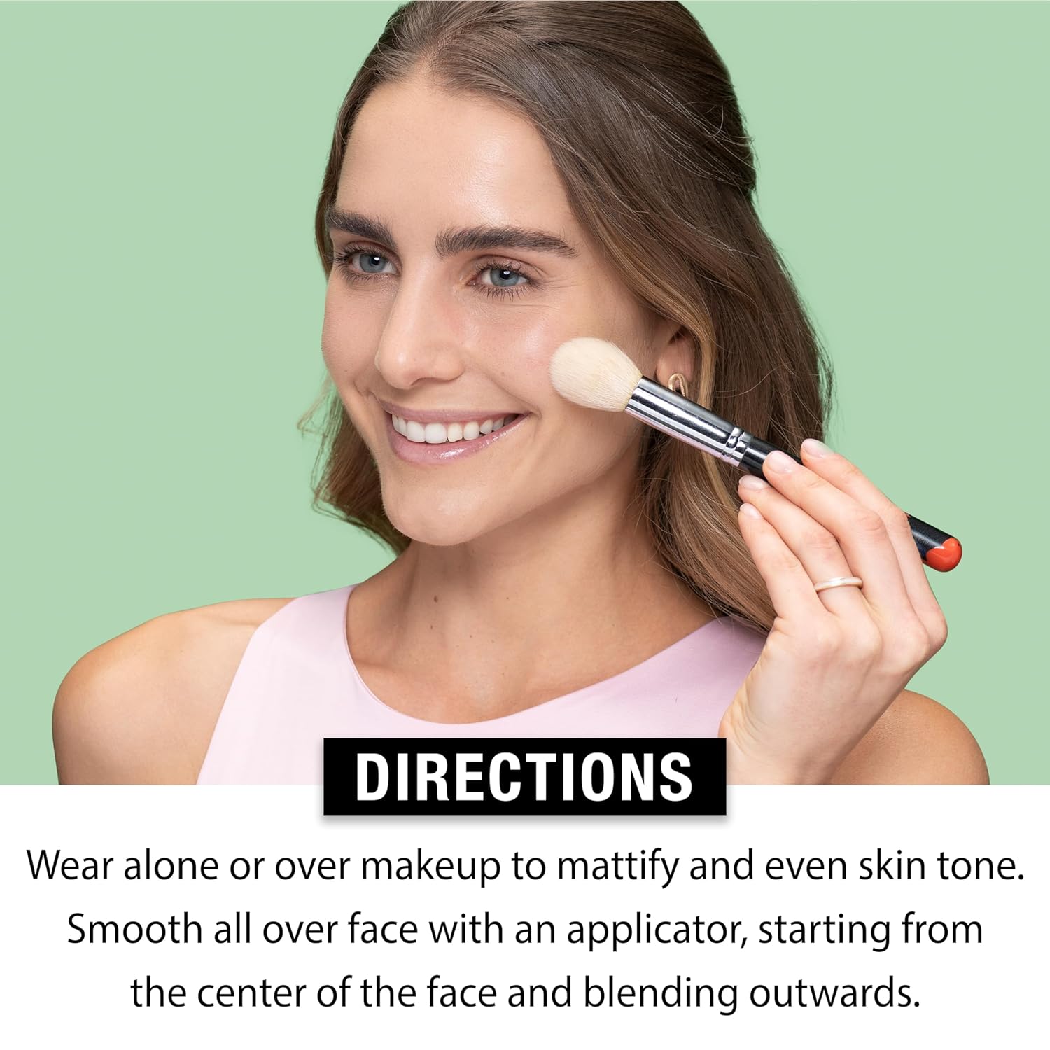 Neutrogena SkinClearing Mineral Acne-Concealing Pressed Powder Compact, Shine-Free & Oil-Absorbing Makeup with Salicylic Acid to Cover, Treat & Prevent Breakouts, Natural Beige 60,.38 oz (Pack of 2) - Image 6