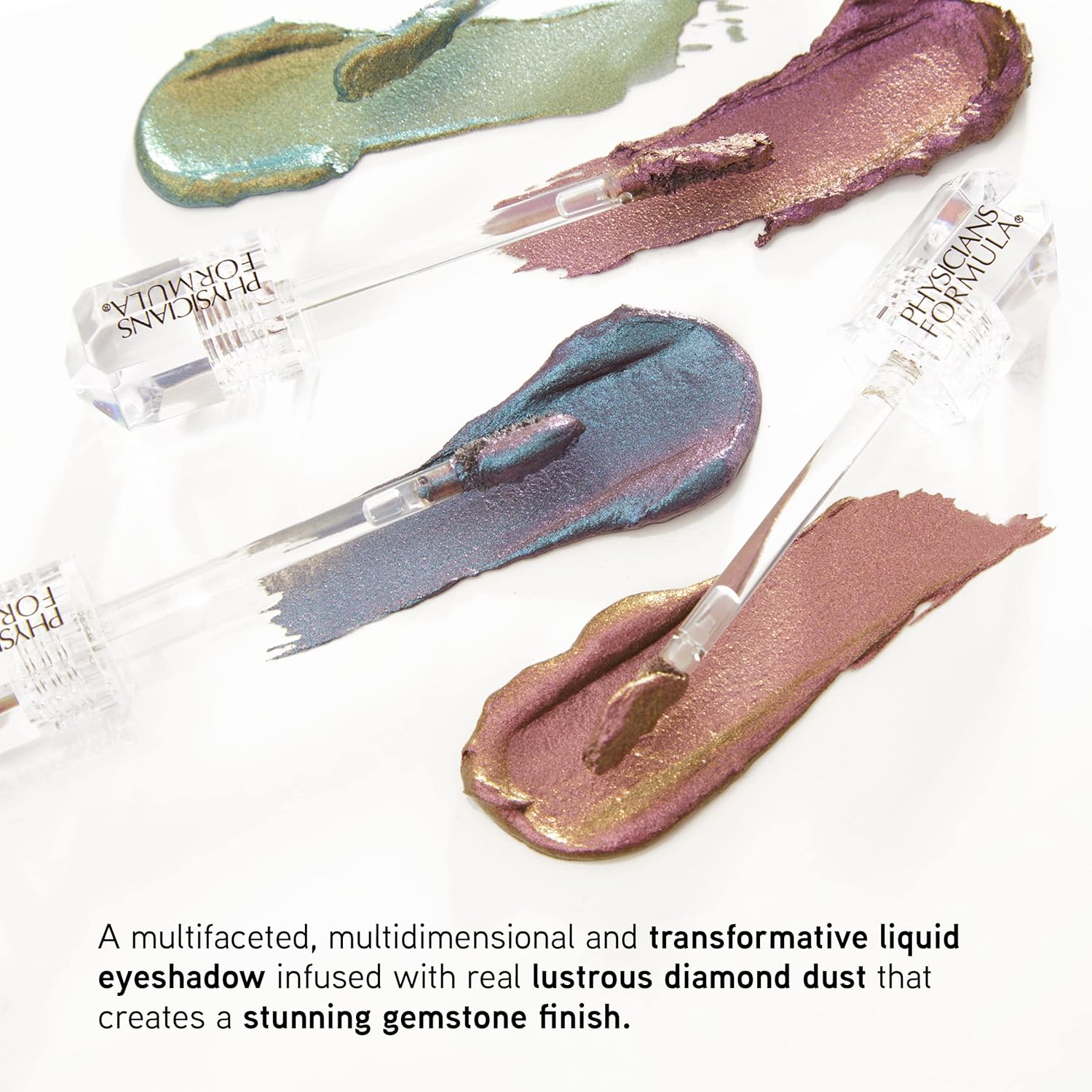 Cream Eyeshadow BY Physicians Formula Mineral Wear Diamond Metallic Eye Makeup Precious Purple - Image 6