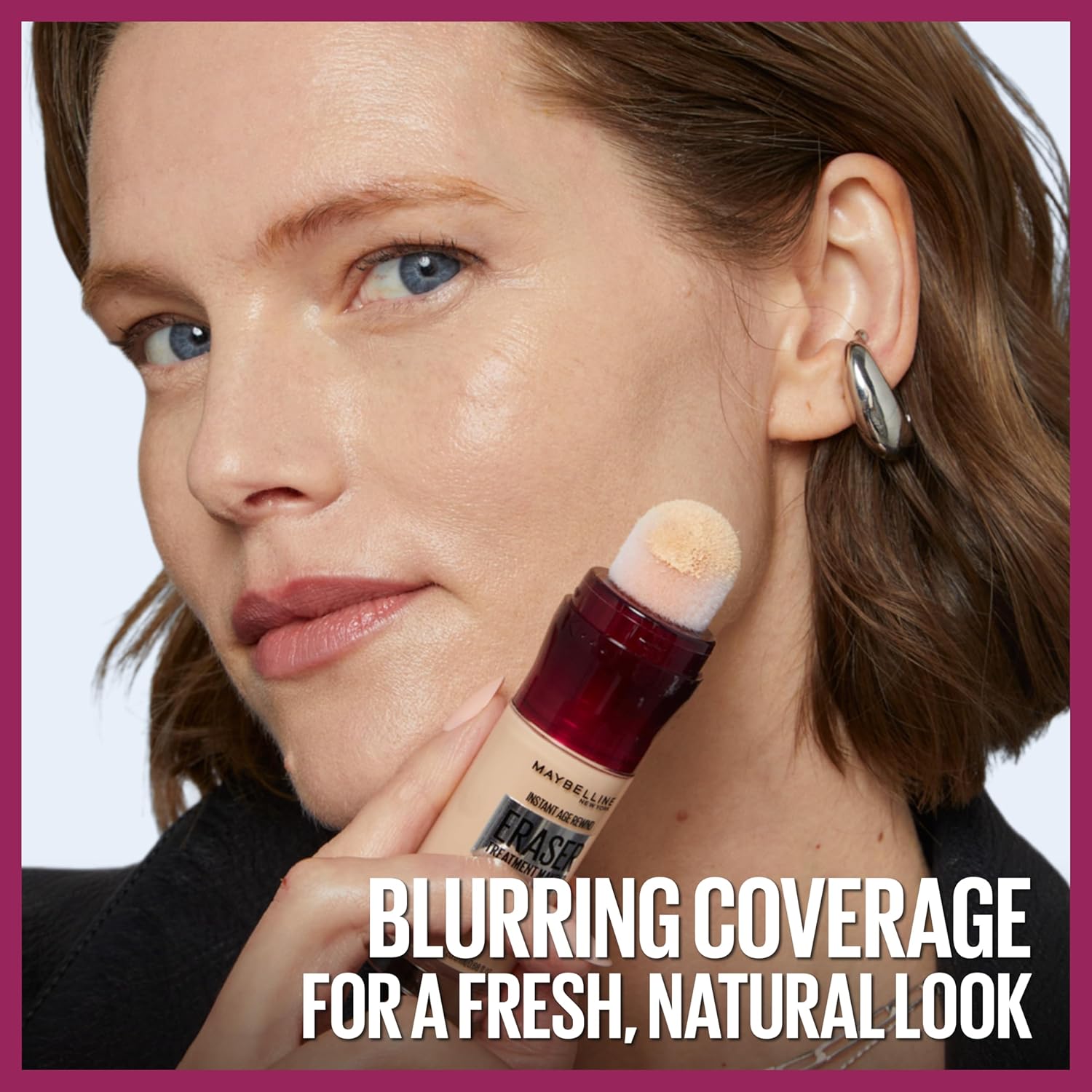 Maybelline Instant Age Rewind Eraser Treatment Makeup with SPF 18, Anti Aging Concealer Infused with Goji Berry and Collagen, Creamy Ivory, 1 Count - Image 7