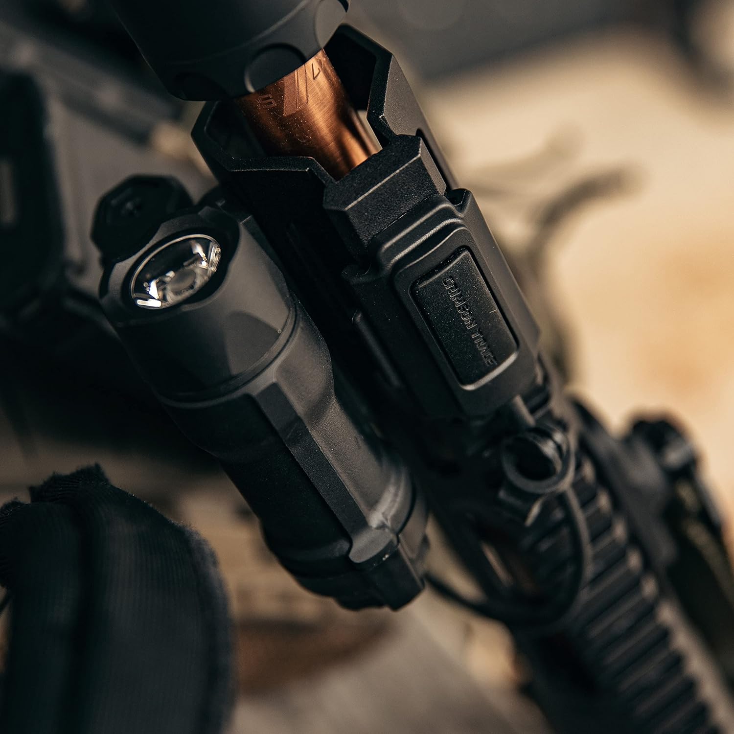 Crimson Trace CMR-301 Railmaster Pro with Green Laser, Adjustable 1000 Lumen LED Flashlight and Rechargeable Battery for Shooting, Competition and Range - Image 6