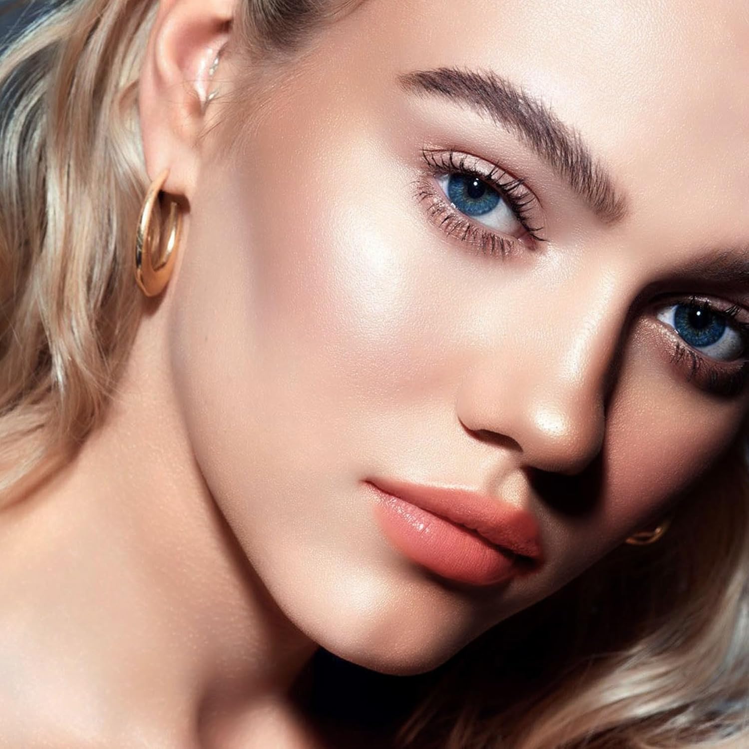 Nude Pink Lipstick for Women Hydrate Cream Lipstick Moisture Lip Gloss Sheer-Medium Coverage Shine Tinted Lip Balm for Dry Lips, DM95 Nude Pink - Image 3
