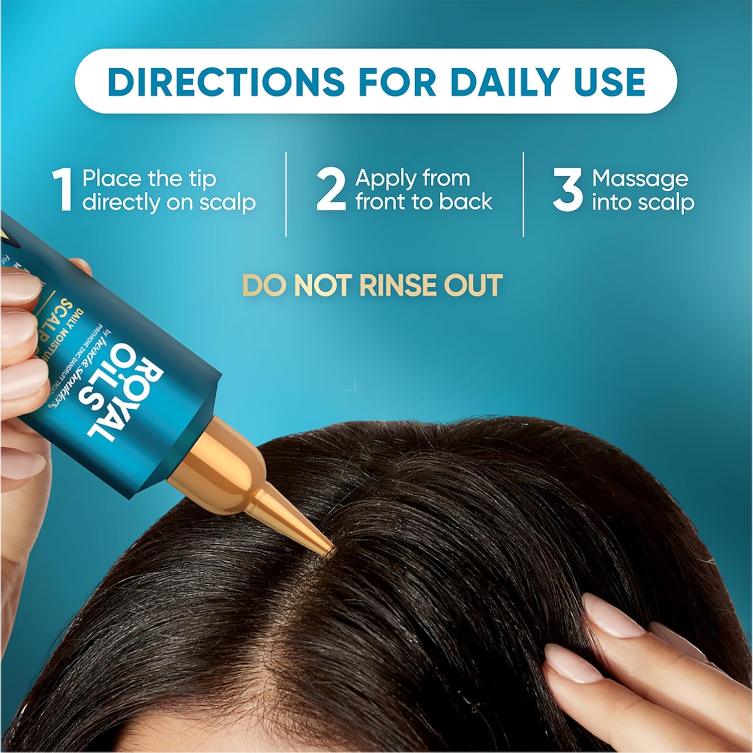 Head & Shoulders Scalp Cream Treatment, Daily Moisture, Anti Dandruff, Royal Oils Collection with Coconut Oil, Scalp Care for Natural and Curly Hair, 5.0 fl oz - Image 6