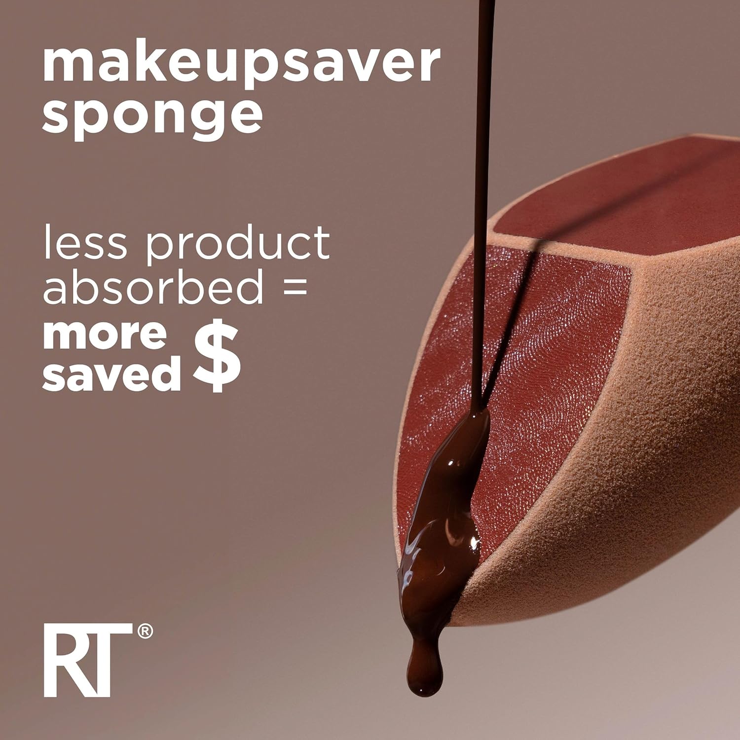 Real Techniques Makeupsaver Sponge + Brush Trio, Makeup Blending Sponge & Brushes For Liquid & Cream Formulations, Natural Finish & Reduces Makeup Waste, Cruelty & Latex-Free 3 Piece Set - Image 6