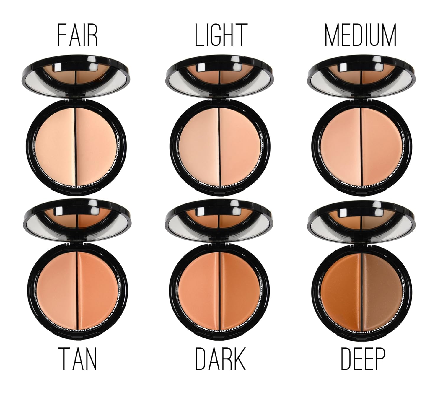 EVE PEARL Dual Salmon Concealer Full Coverage Under Eye Concealer Smooth Skin Treatment Brighten Makeup Hydrate Skincare (Light) - Image 4