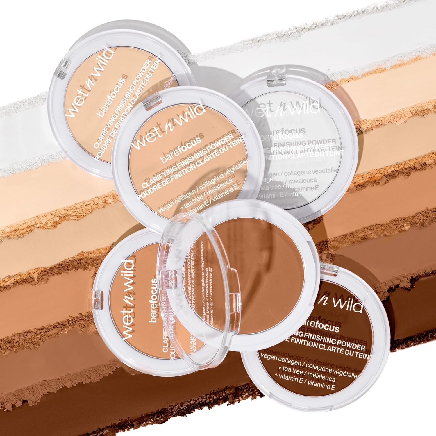 wet n wild Bare Focus Clarifying Finishing Powder | Matte | Pressed Setting Powder Fair-Light - Image 13