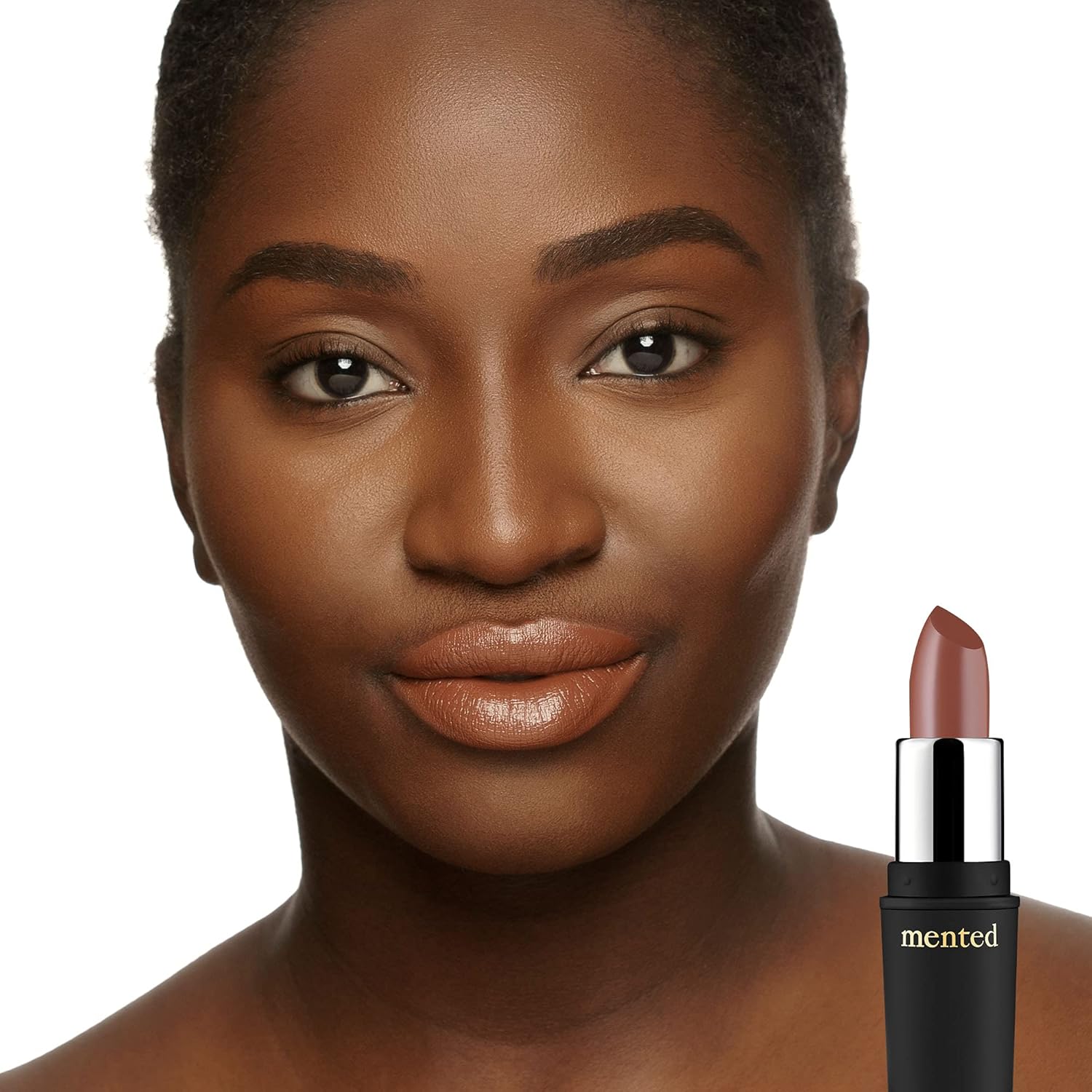 Mented Cosmetics Nude Lipstick for Women, Semi-Matte Long-Lasting Lip Stick, Moisturizing Vegan, Paraben & Cruelty-Free, Enhances All Complexions, Perfect for Everyday Makeup, Dope Taupe - Image 6