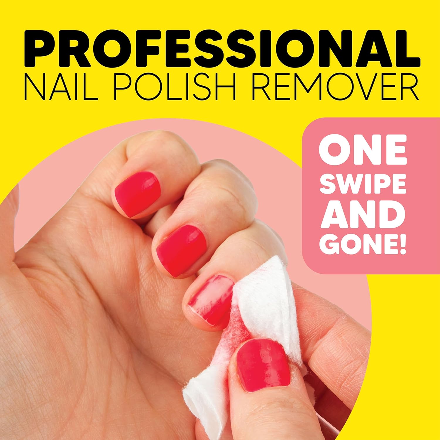 Onyx Professional 100% Pure Acetone Nail Polish Remover Kit with 7 inch Nail File, 8 fl oz - Made in USA, Maximum-Strength Gel Polish Remover, Artificial & Glitter Nail Polish - Image 2