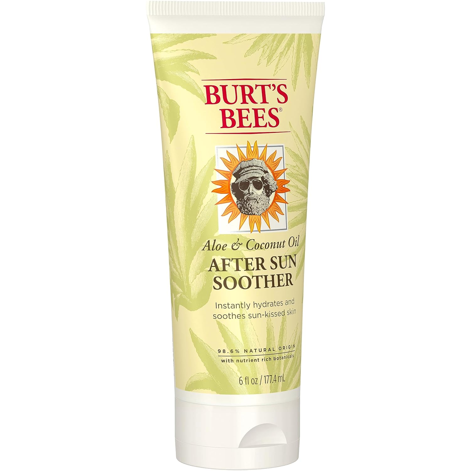 Burt's Bees After Sun Lotion with Hydrating Aloe Vera & Coconut Oil - Summer Essentials, Sunburn Relief, Natural After Sun Soother, 6 oz - Image 6