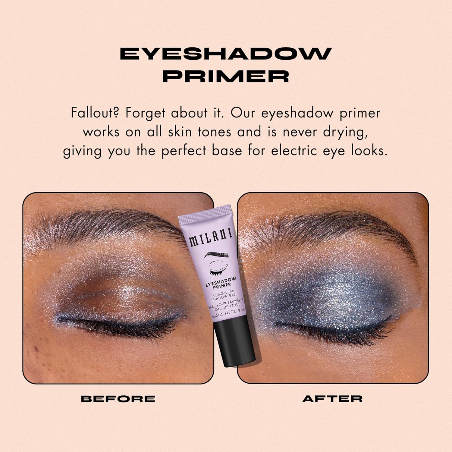 Milani 2 Pack Eyeshadow Primer for Long-Lasting Wear Vegan Cruelty-Free - Image 5