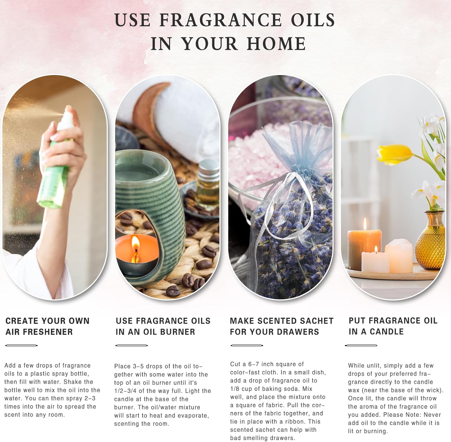 3.38FL.OZ Sea Breeze Fragrance Oils for Aromatherapy, Essential Oils for Diffusers for Home, Perfect for Diffuser, DIY Candle and Soap Making, DIY Scented Products - 100ml - Image 7