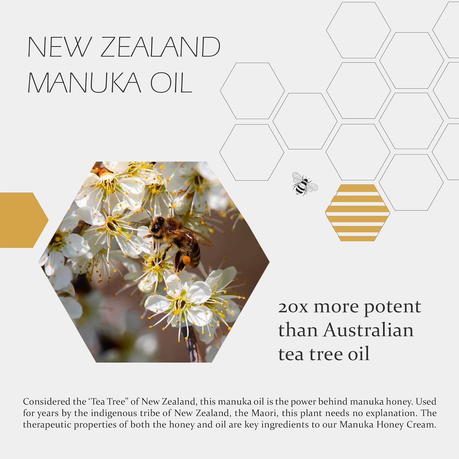 BALM OF GILEAD Manuka Eczema Honey Cream - Moisturizer for Sensitive Skin, Eczema, Psoriasis & Dermatitis - Manuka Honey Ointment, Grassfed Tallow - Image 5