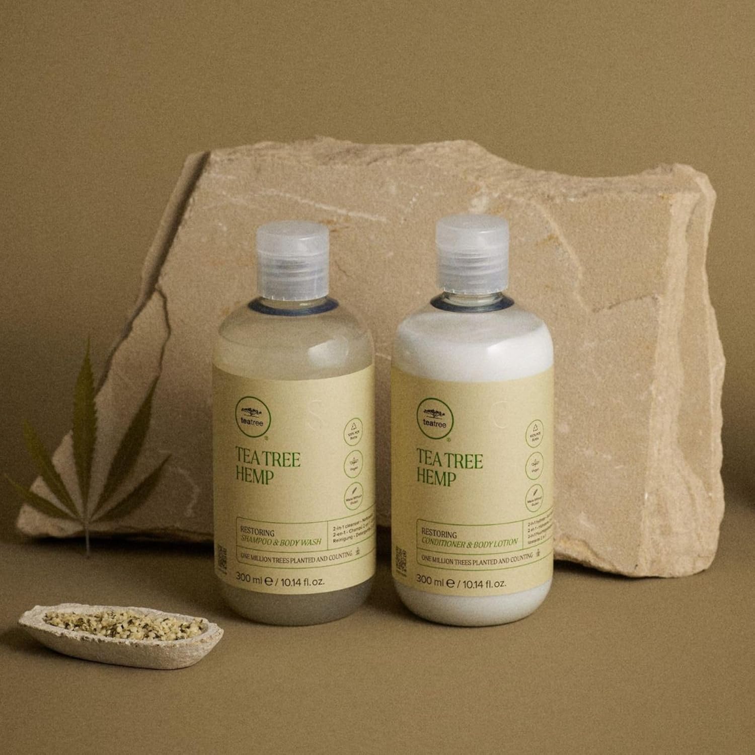 Tea Tree Hemp Restoring Shampoo & Body Wash, 2-in-1 Cleanser, For All Hair Types - Image 7