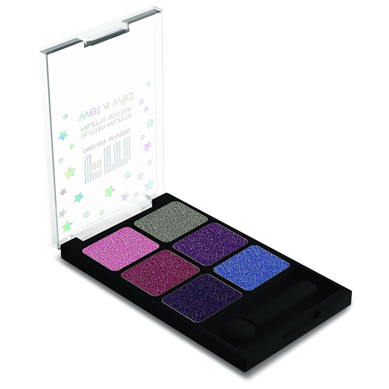 wet n wild Fantasy Makers Glitter Eyeshadow Palette, Long Wearing Shimmering Brilliance, Creamy Texture, 6 Complementary Shades, Cruelty-Free - Rest in Pink - Image 4