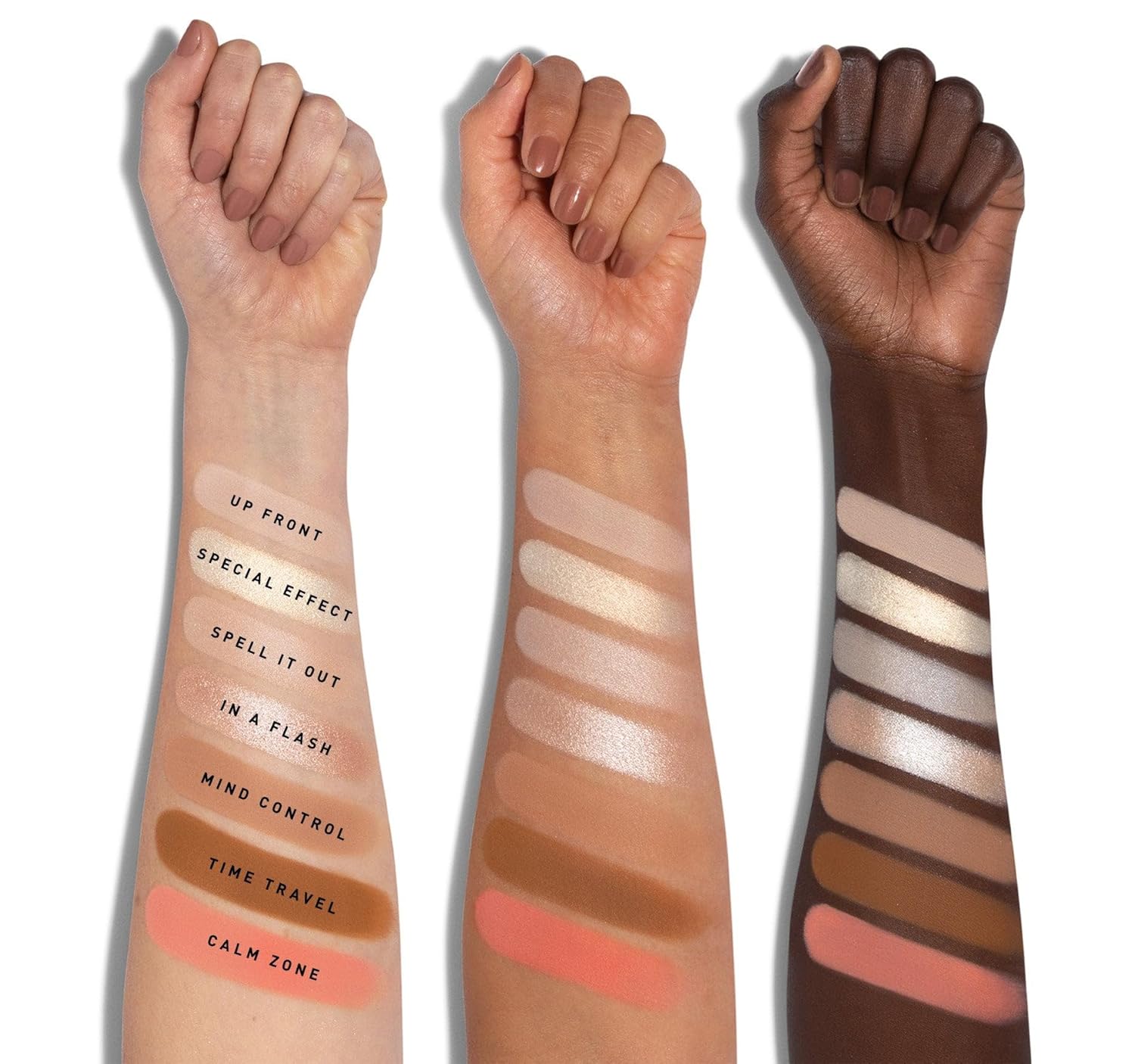 Morphe 35O Makeup Palette - Supernatural Glow Artistry Palette with Matte & Shimmer Neutral Shades - Made to Build, Blend & Layer Flawlessly for Everyday, Versatile Makeup Looks (1.98 oz) - Image 3