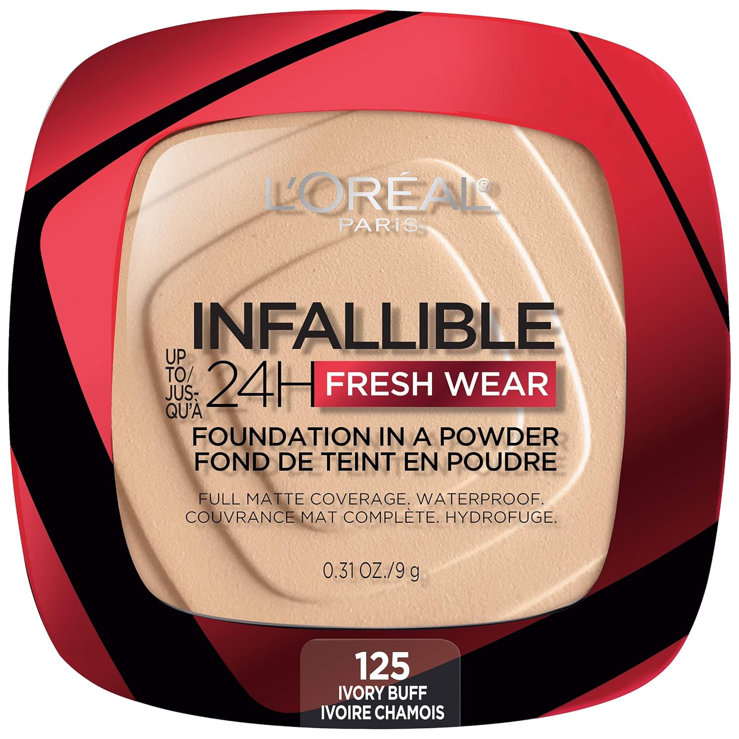 L'Oreal Paris Infallible Fresh Wear Foundation Powder Ivory Buff 0.31 oz. & Vanilla 0.31 oz. Bundle - Image 2