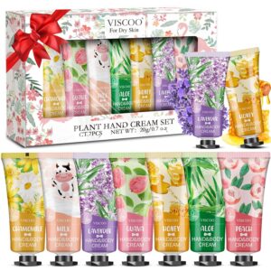 7 Pack Hand Cream Gifts Set for Women,Teacher Appreciation Gifts,End of Year Teacher Gifts,Graduation Gifts,Bridesmaid Gifts,Mom Gifts,Thank You Gifts,Moisturizing Hand Lotion Travel Size