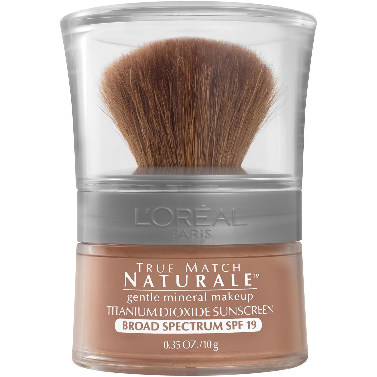 LβOrΓ©al Paris True Match Loose Powder Mineral Foundation Makeup, Soft Sable, 0.35 oz. - Image 2