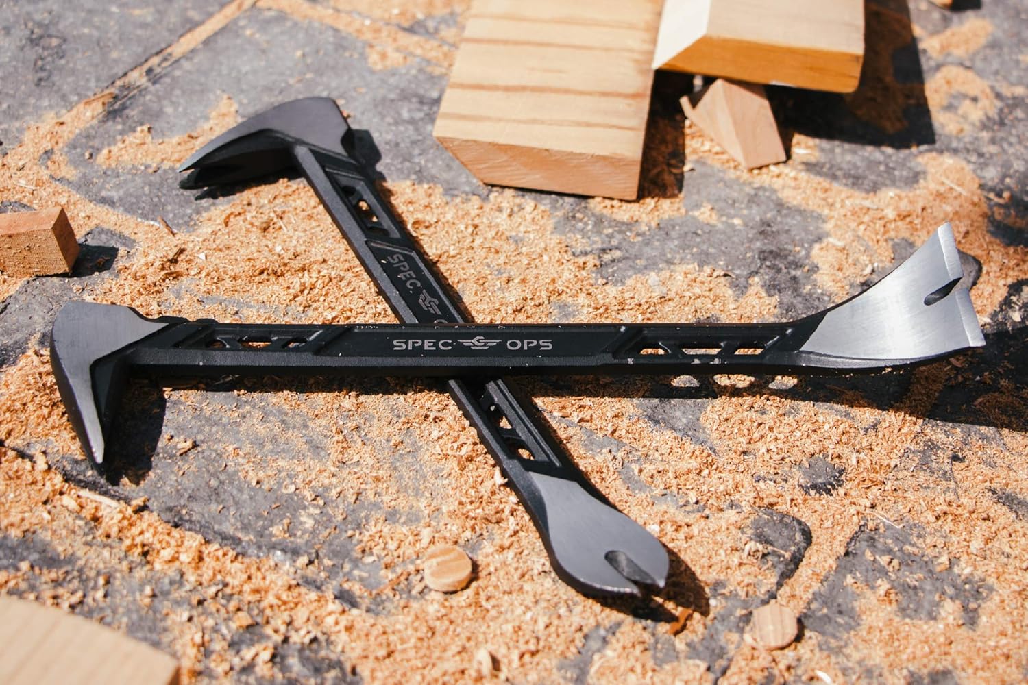 Spec Ops Tools 10" Nail Puller Cats Paw Pry Bar, High-Carbon Steel, 3% Donated to Veterans, - Image 7