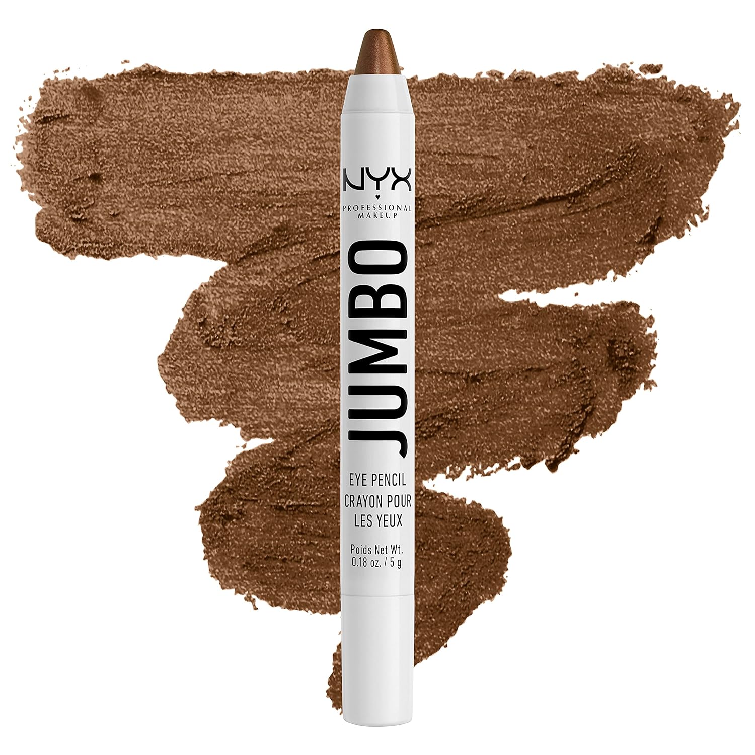 NYX PROFESSIONAL MAKEUP Jumbo Eye Pencil, Blendable Eyeshadow Stick & Eyeliner Pencil - French Fries